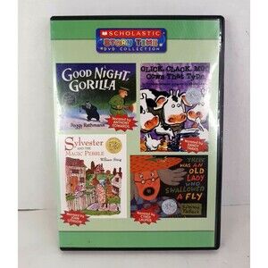 Scholastic Story Time Collection 4 Stories Read-Along Movie Set Subtitles Kids